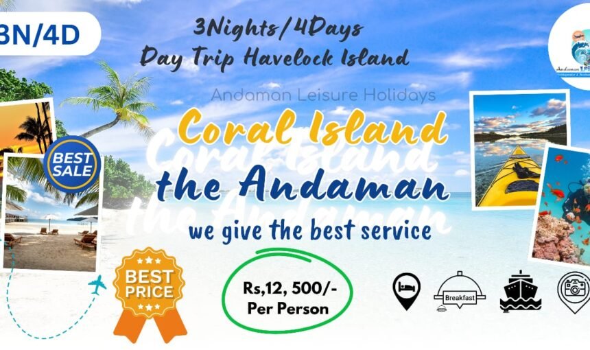 3N/4D Coral island – 3NSVP Day Trip Havelock Island